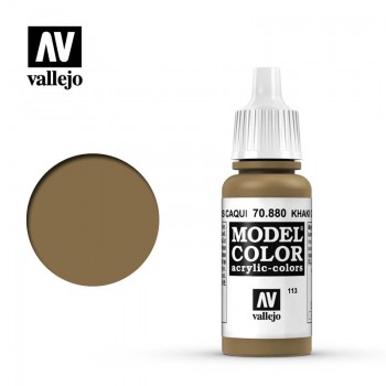 Vallejo Model Color Acrylic Khaki Grey 70880